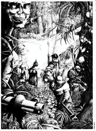 Artwork, Chaos, Copyright Games Workshop, Rogue Trader