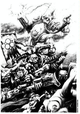 Artwork, Chaos, Copyright Games Workshop, Rogue Trader
