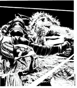 Artwork, Chaos, Copyright Games Workshop, Rogue Trader