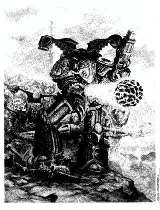 Artwork, Chaos, Copyright Games Workshop, Rogue Trader
