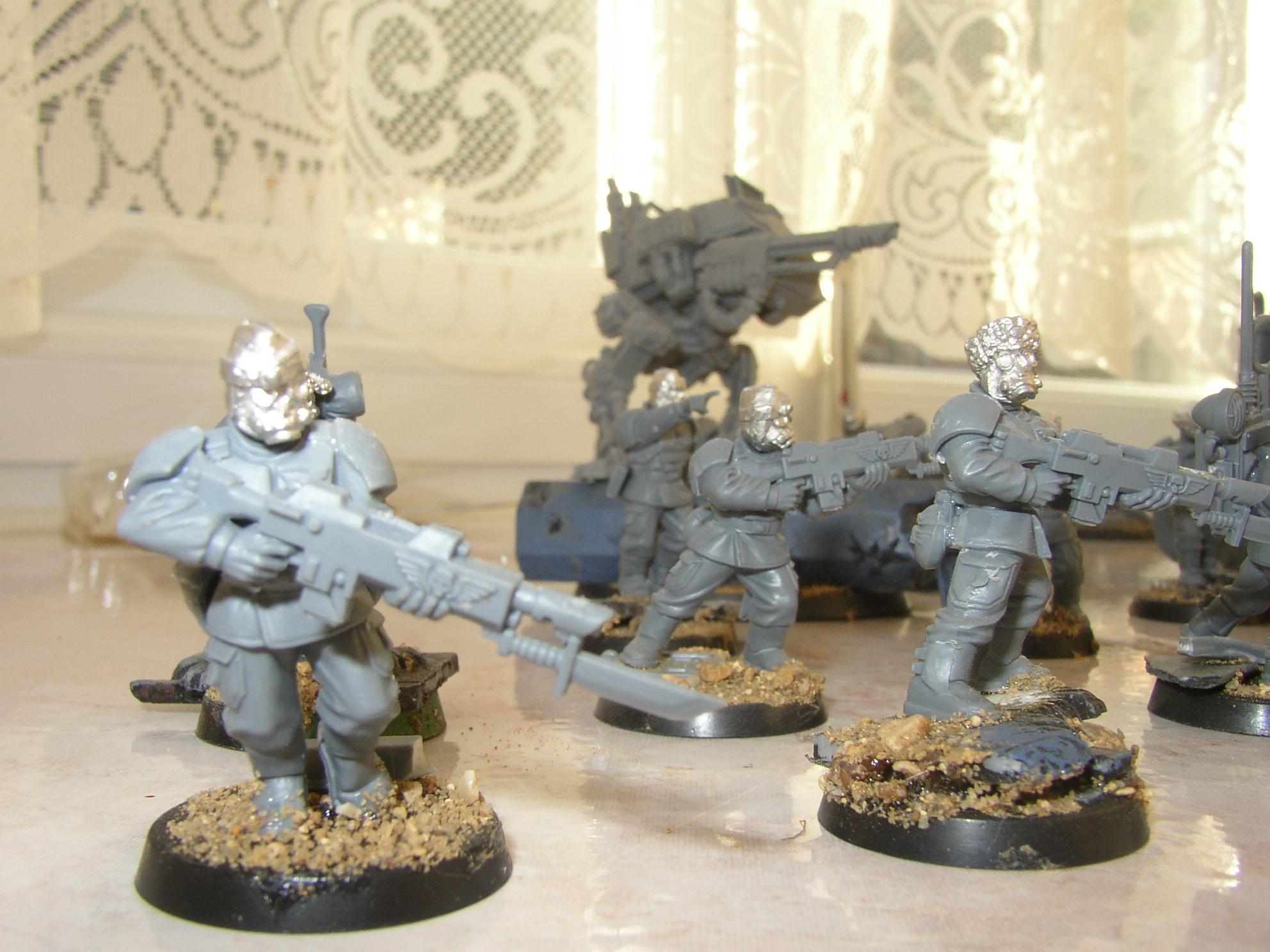 Close up on guardsman
