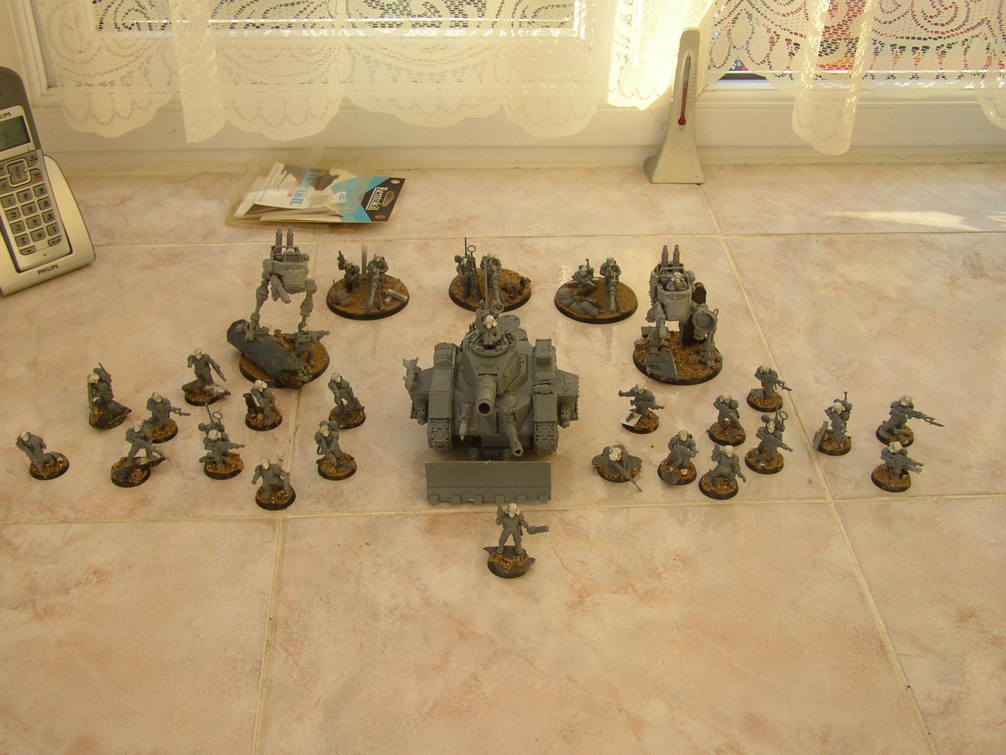 Full army (so far) shot