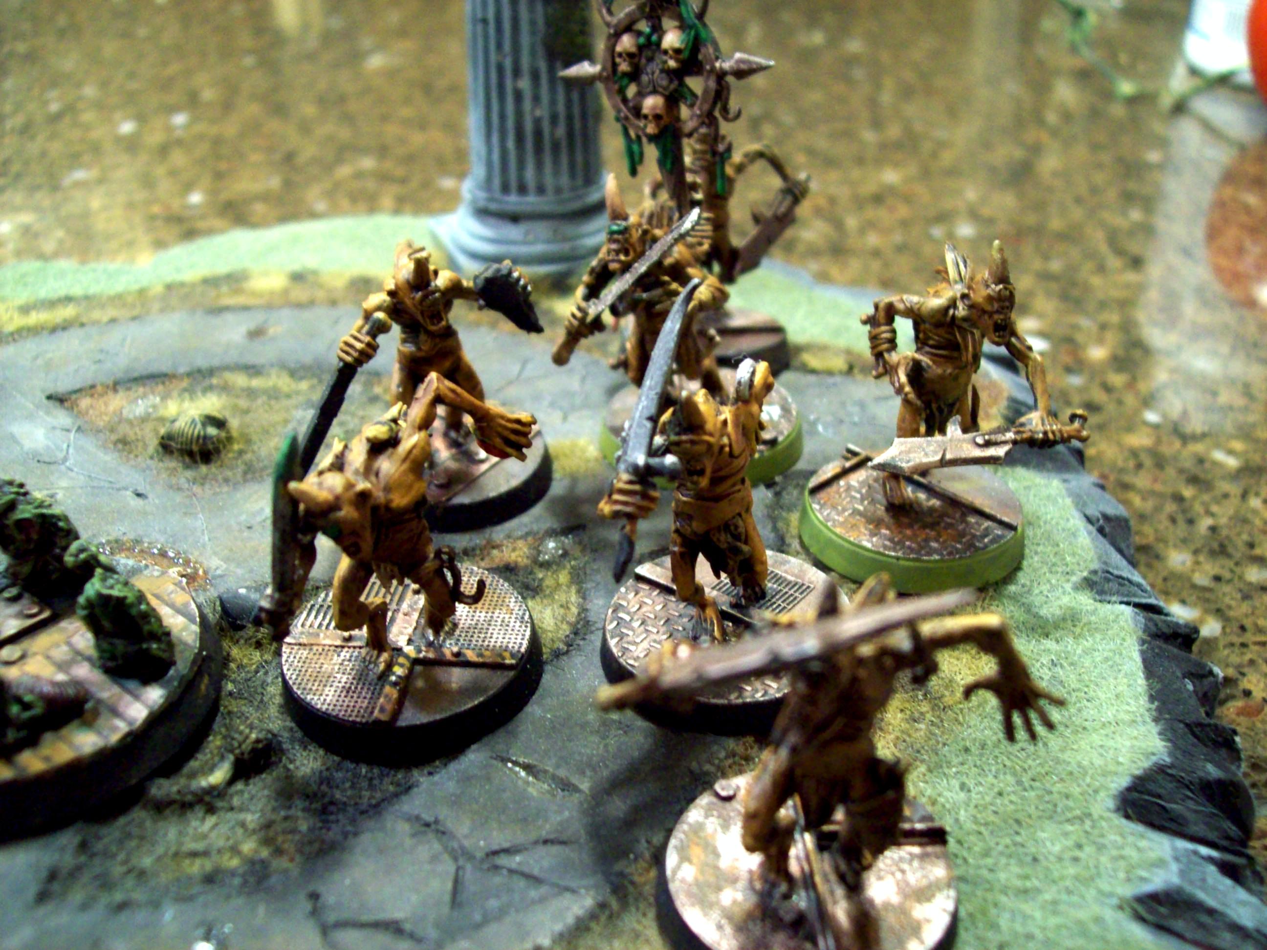 Champ Bases, Conversion, Custom Bases, Nurgle, Nurglings, Plaguebearers
