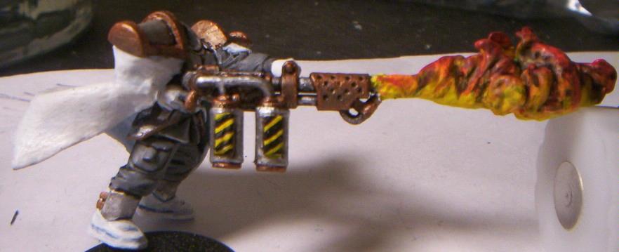 Custom, Flamer, Converted Flamer with Darkened Flames