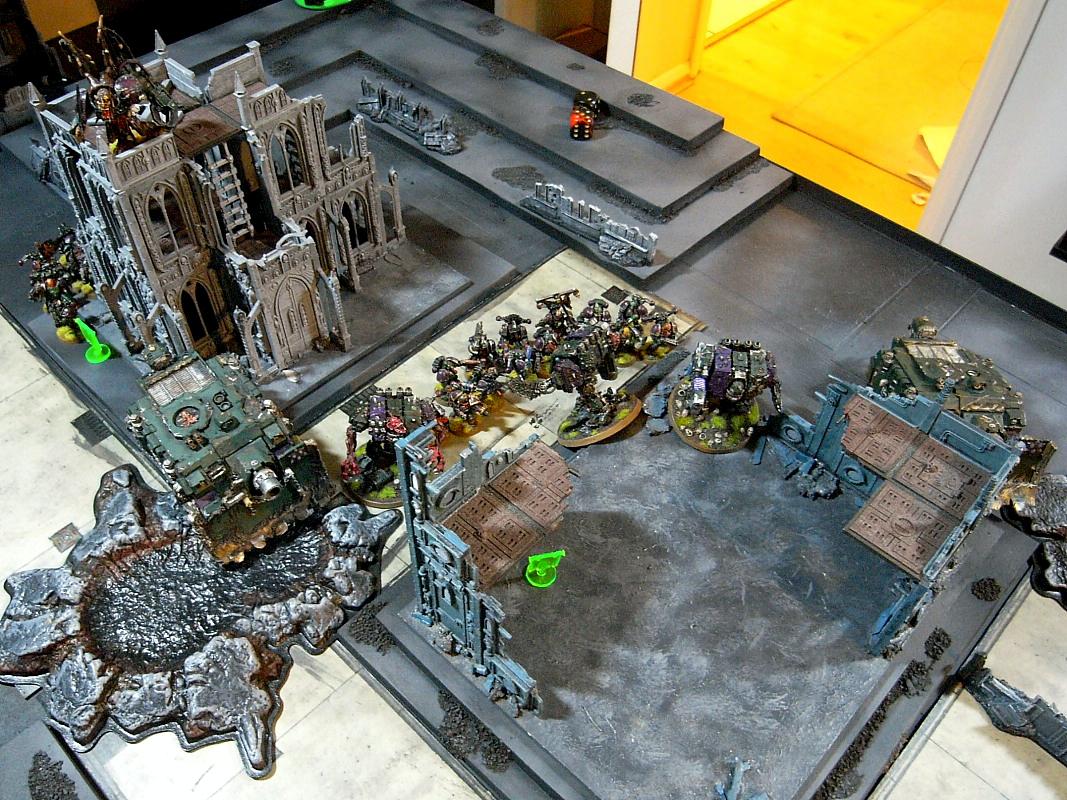 Battle Report, Chaos Space Marines, Cities Of Death, Nurgle, Warhammer 40,000
