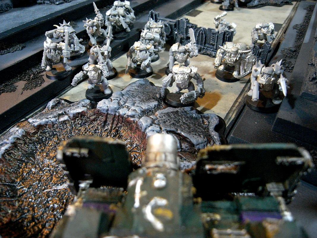 Battle Report, Chaos Space Marines, Cities Of Death, Nurgle, Orks, Warhammer 40,000