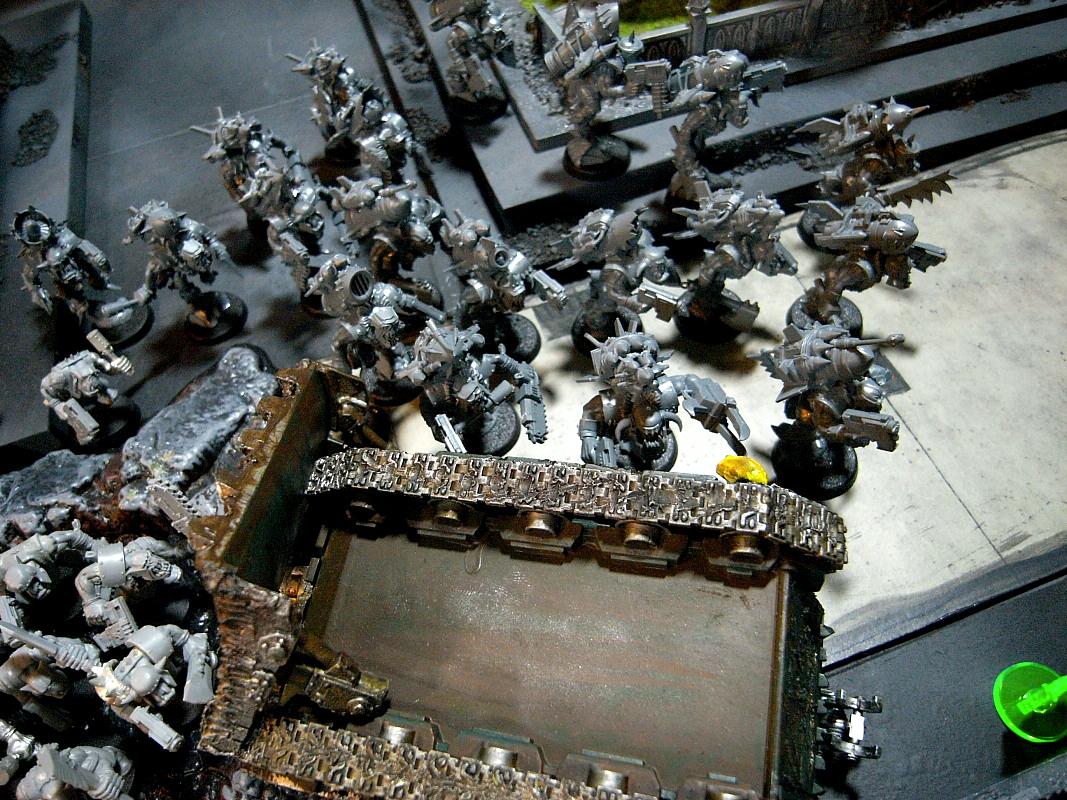 Battle Report, Chaos Space Marines, Cities Of Death, Nurgle, Orks, Warhammer 40,000
