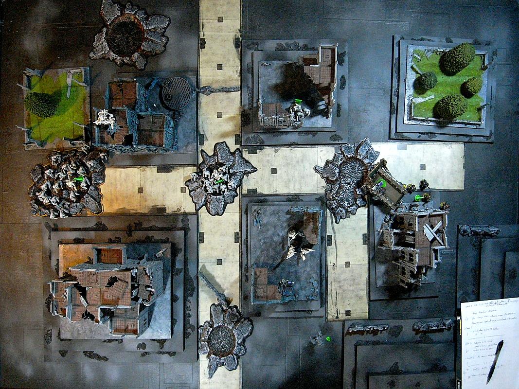 Battle Report, Chaos Space Marines, Cities Of Death, Nurgle, Orks