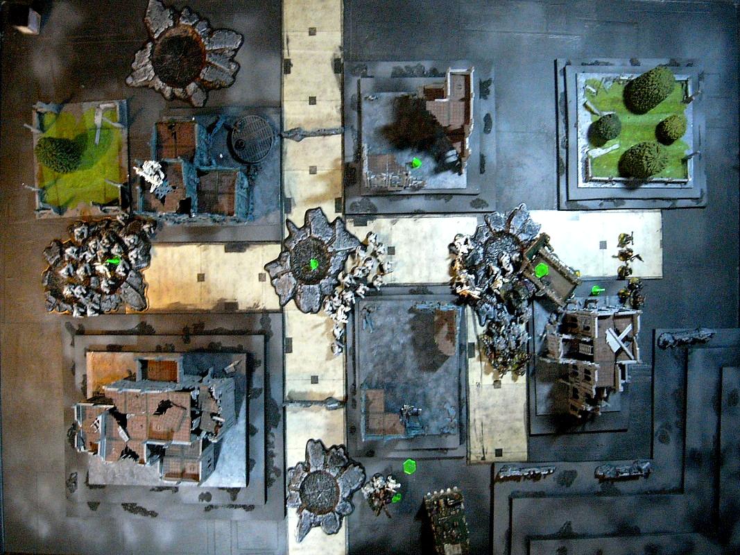 Battle Report, Chaos Space Marines, Cities Of Death, Nurgle, Orks