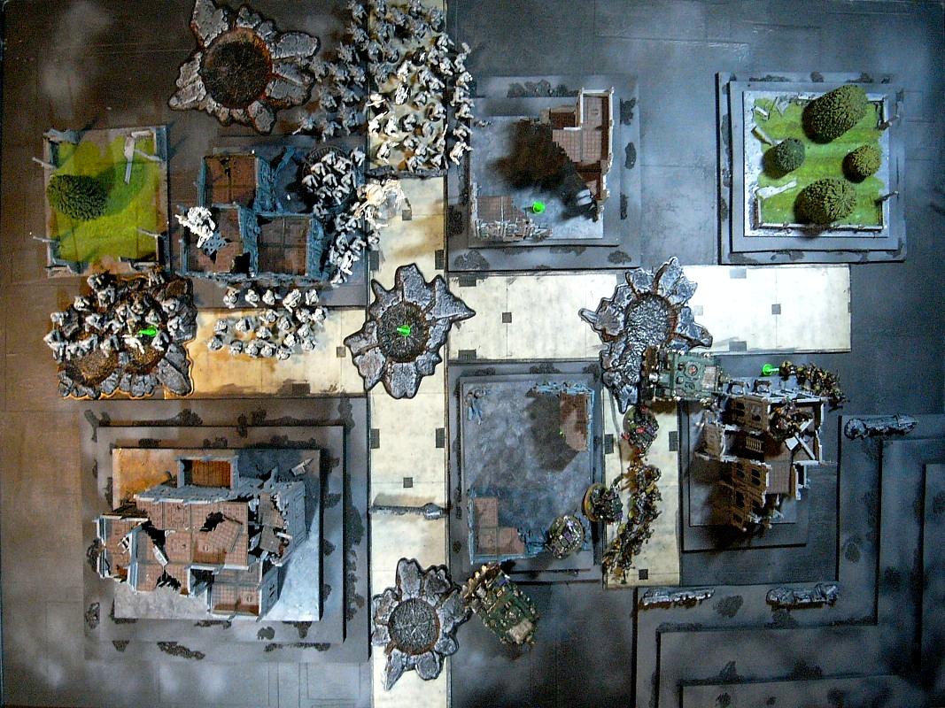 Battle Report, Chaos Space Marines, Cities Of Death, Nurgle, Orks