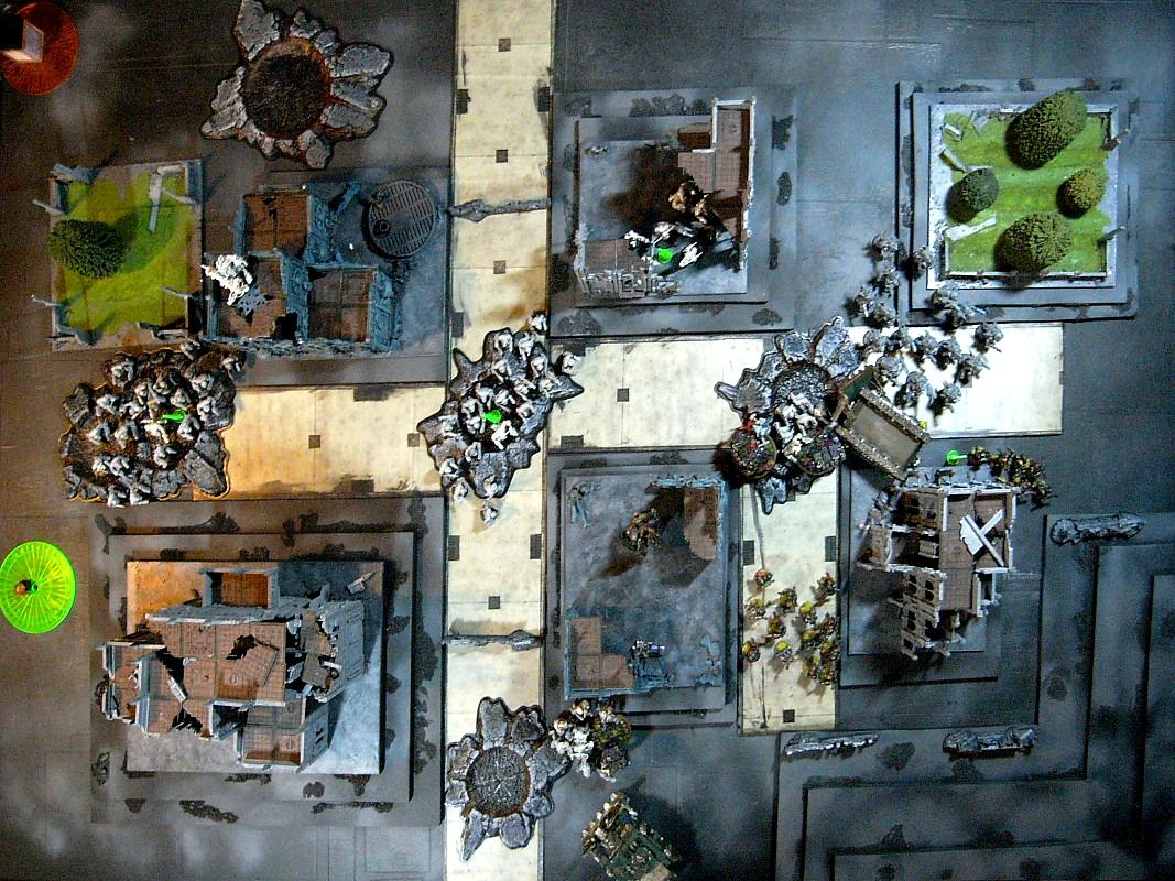 Battle Report, Chaos Space Marines, Cities Of Death, Nurgle, Orks