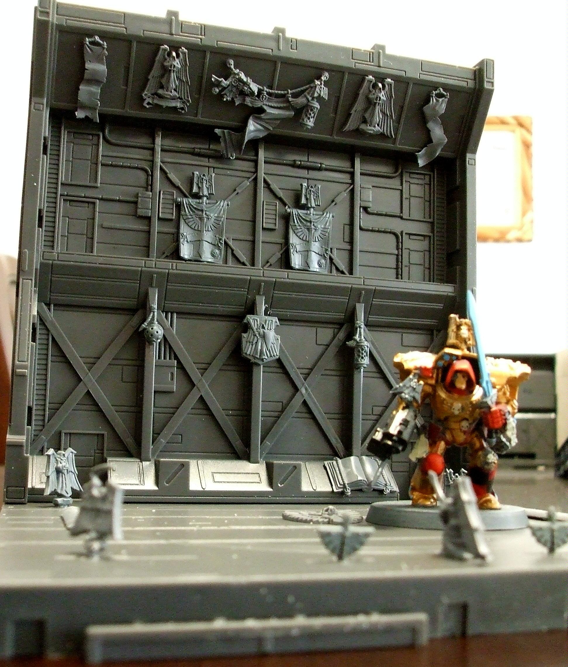 Teleport, Terminator Armor, Terrain, Warhammer 40,000