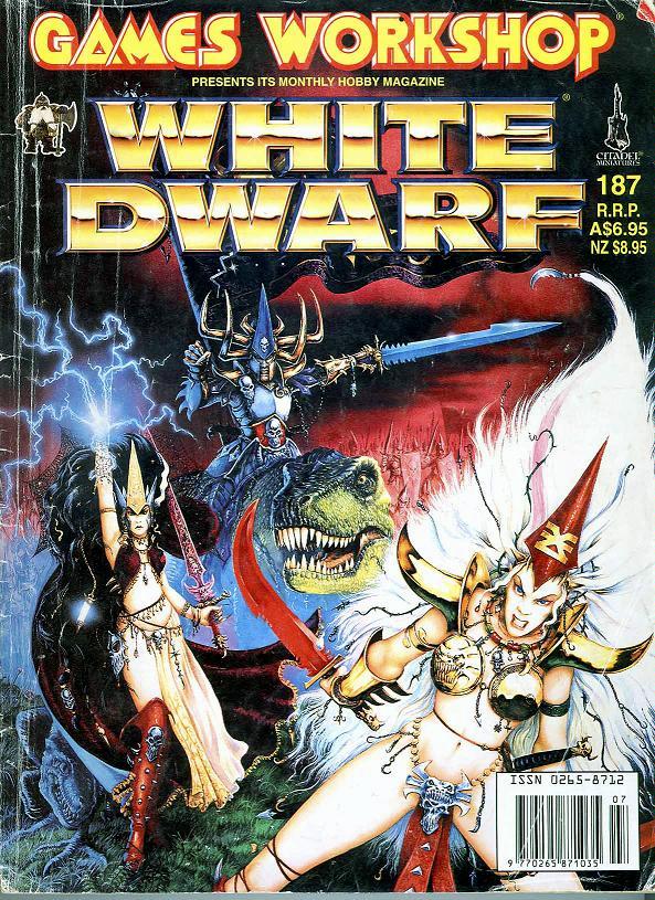 80s Hair, Copyright Games Workshop, Dark Elves, White Dwarf, Witch Elf