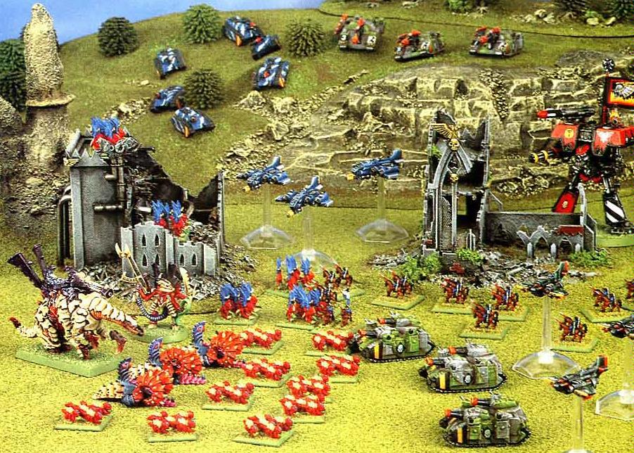 Copyright Games Workshop, Epic, Imperial Guard, Thunderbolt, Tyranids, White Dwarf