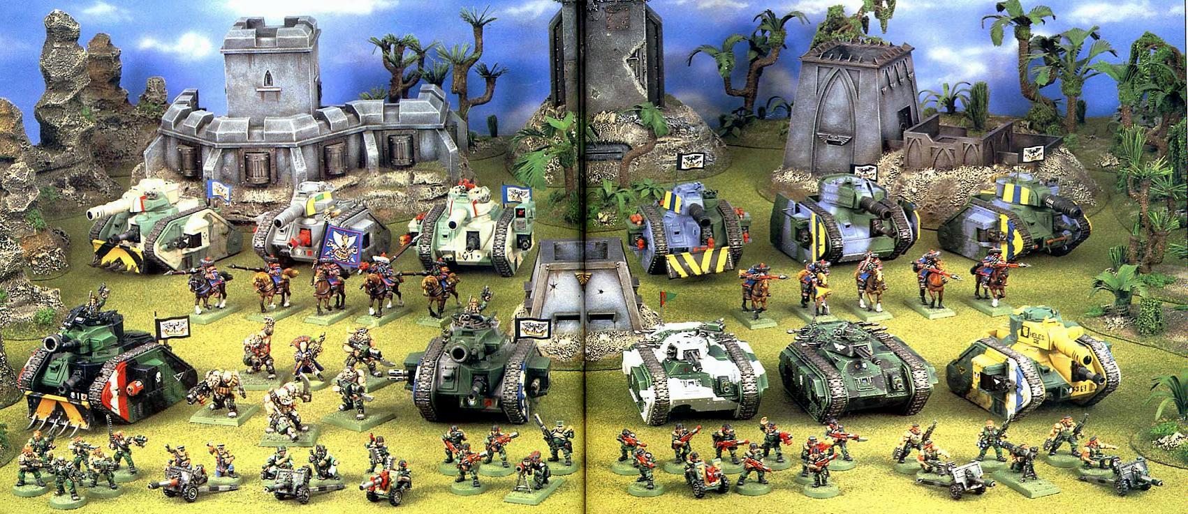 Armored Company, Battle Report, Copyright Games Workshop, Imperial Guard, Leman Russ, Retro Review, White Dwarf