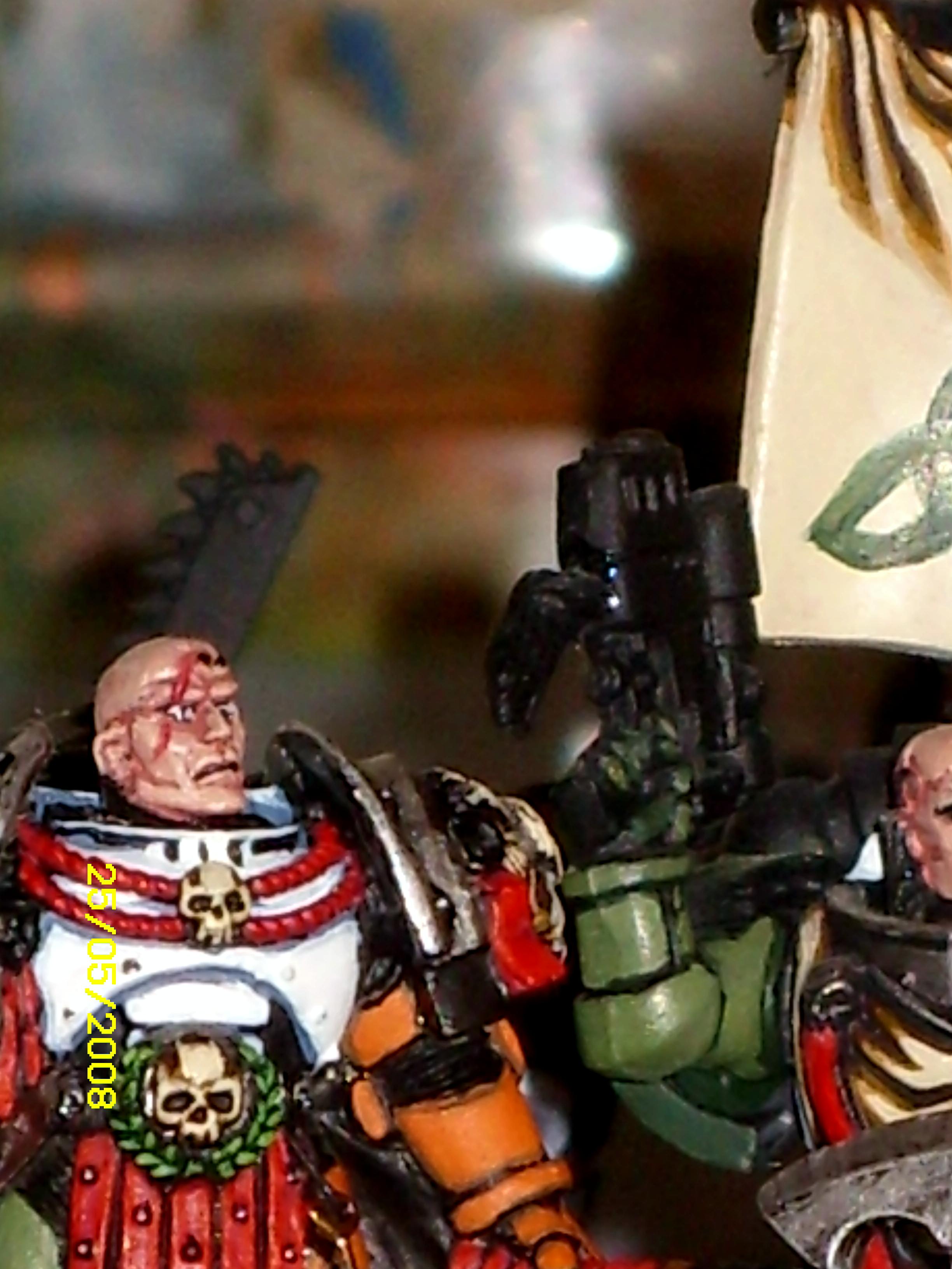 Face, Scar, Space Marines