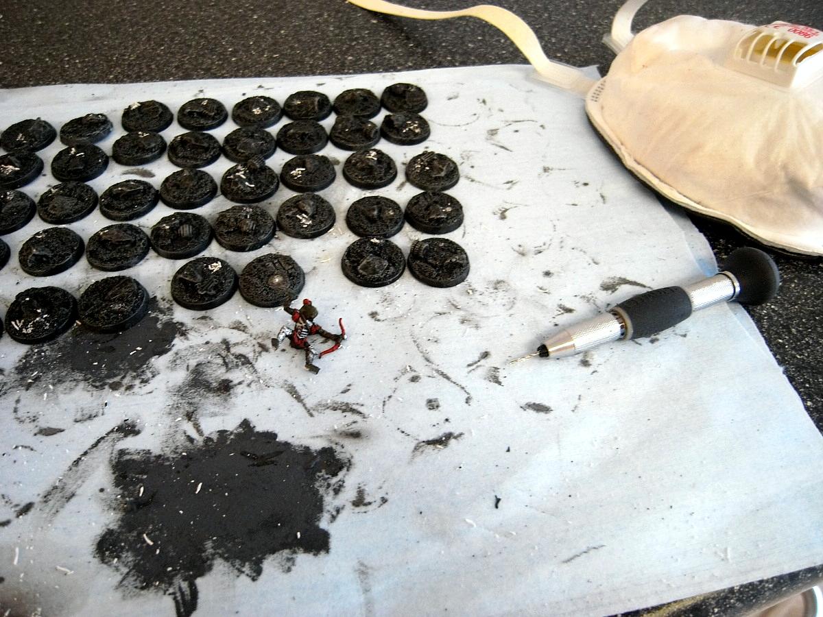 drilling pin holes