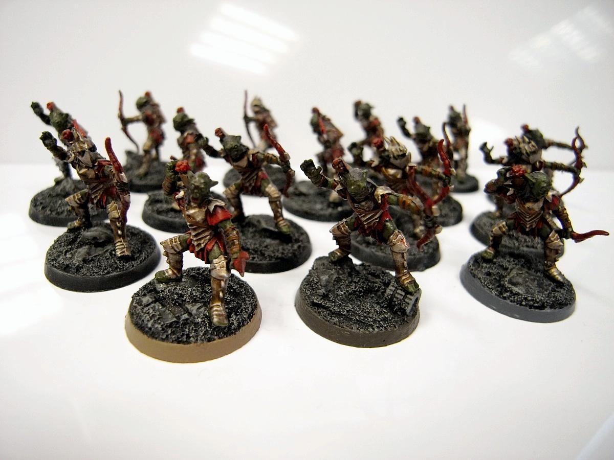Goblins, Lord Of The Rings, Moria, Resin, Resin Bases, Work In Progress