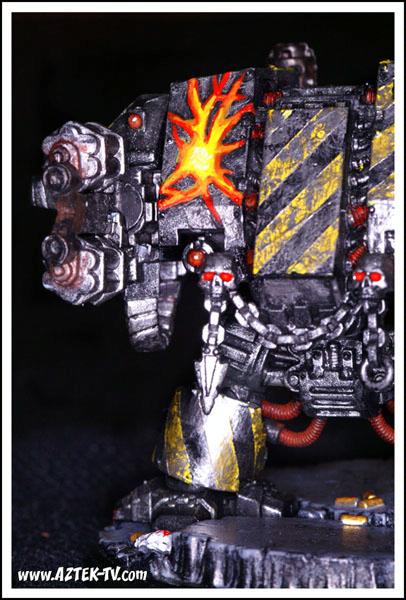 Chaos Space Marines, Dreadnought, Iron Warriors