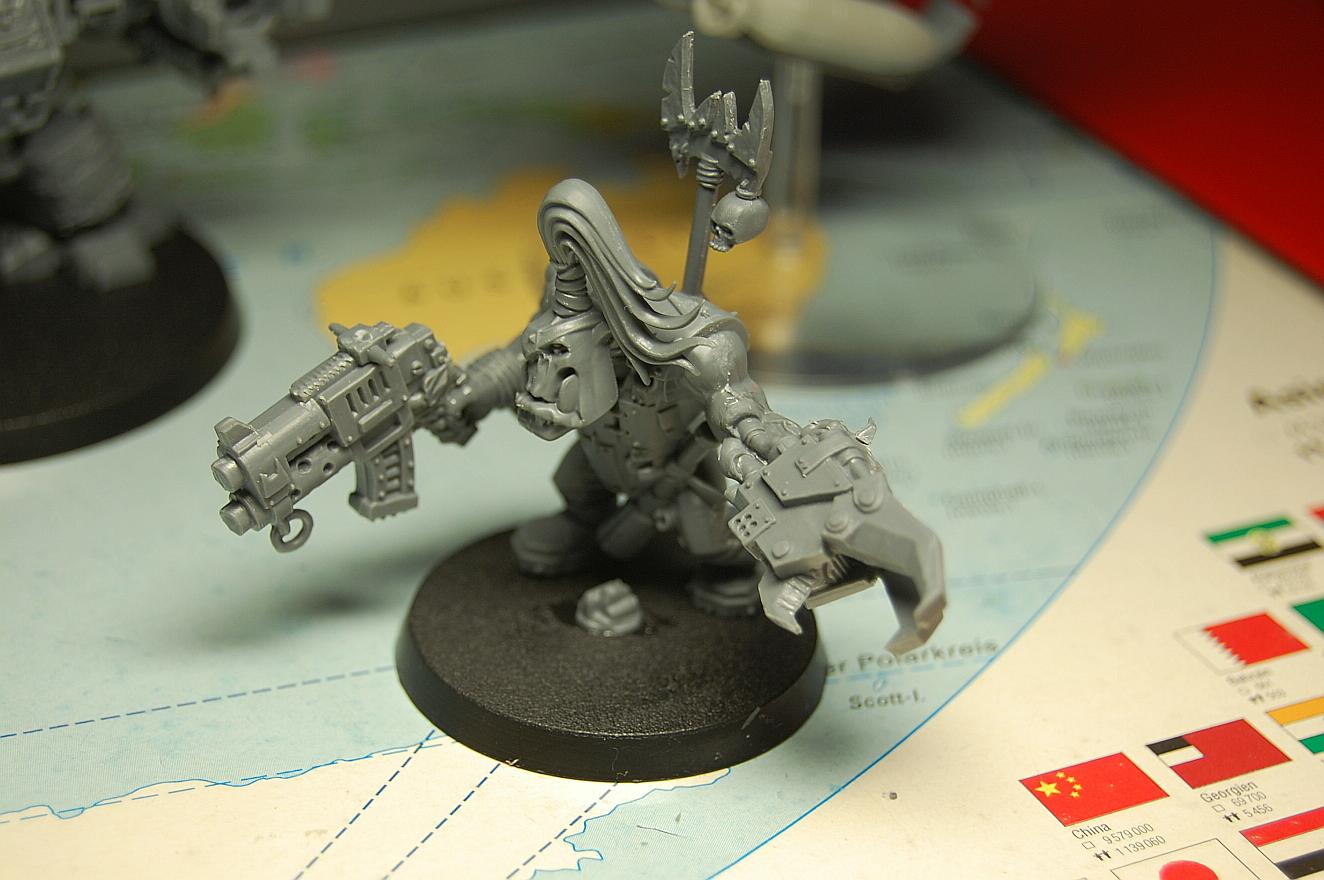 Black Reach Nob with Black Reach Boss Powerklaw/twinlinked shoota + Boxed Boys Pole
