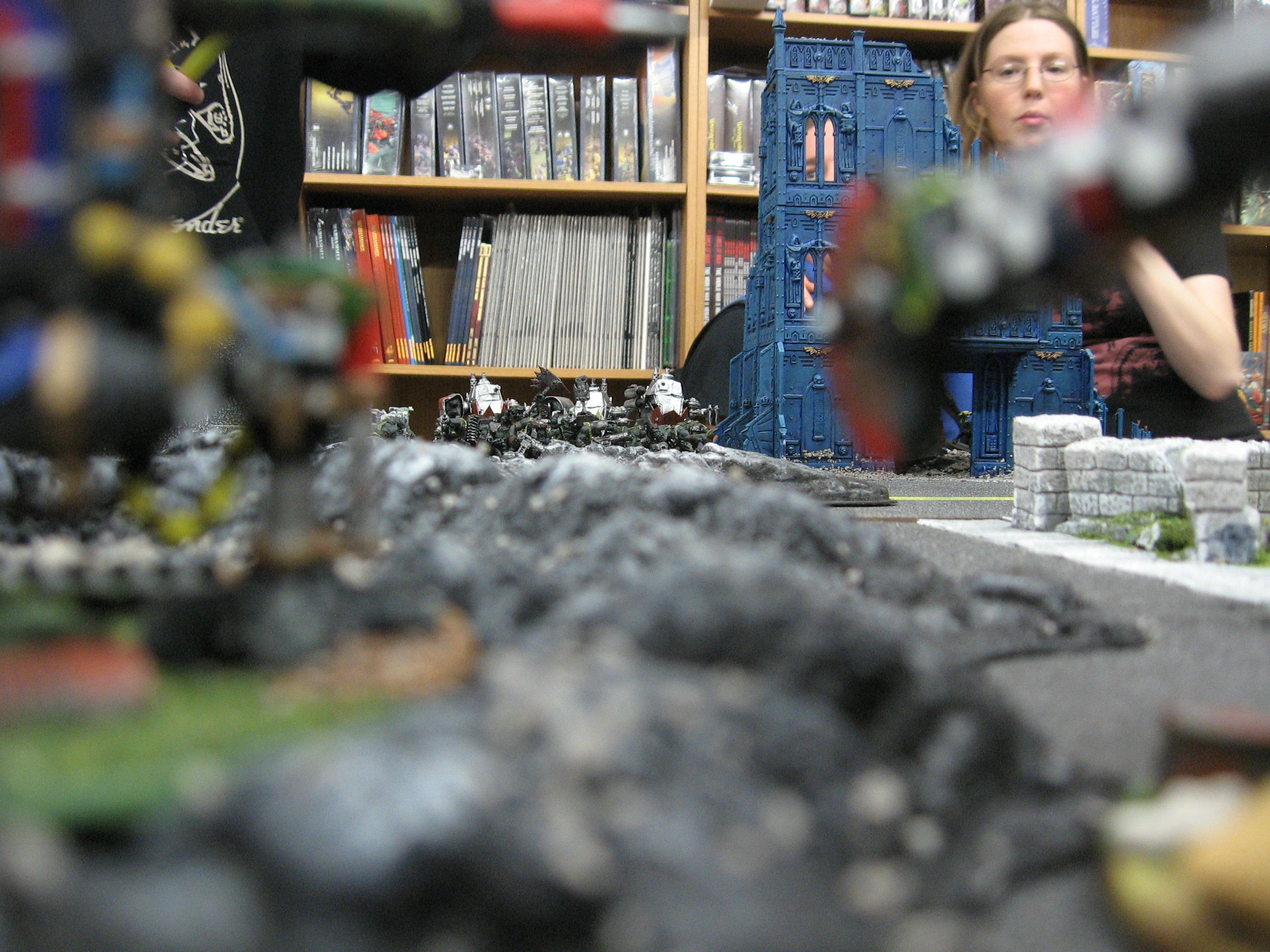 Model's Eye View of boyz Across from Kanz