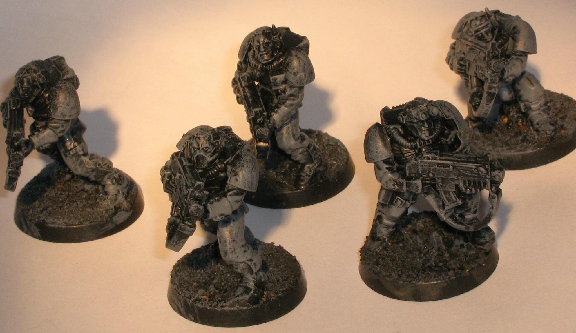 Drybrush the scout codex grey