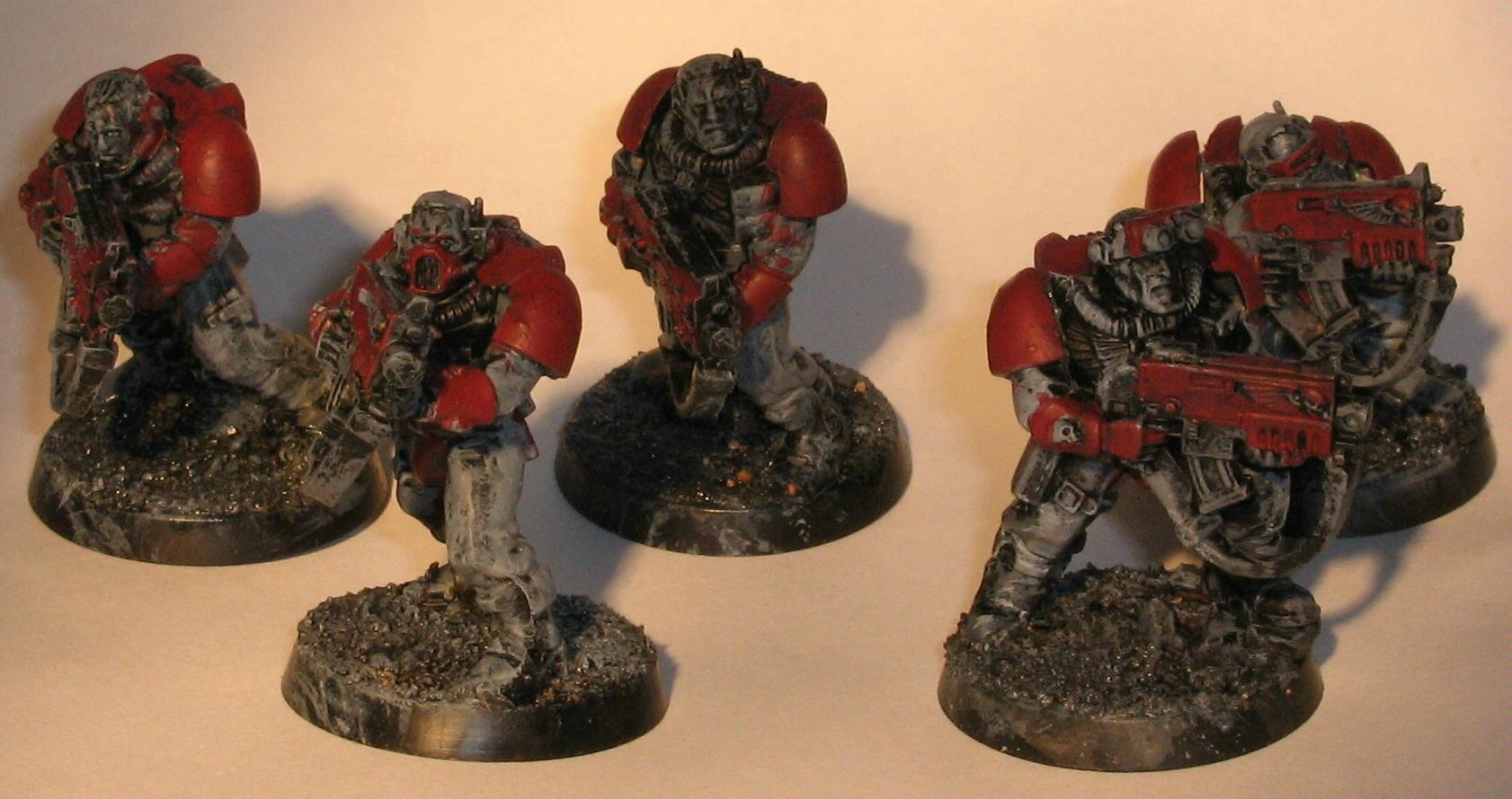 Now paint red gore in all but the recesses