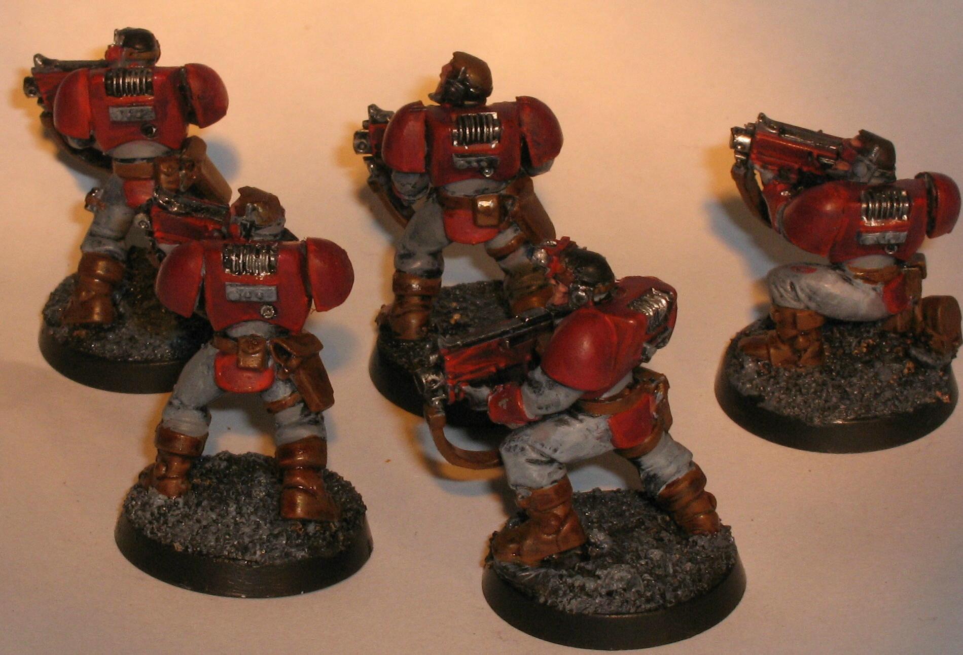 Red, Scouts, Space Marines, Warhammer 40,000