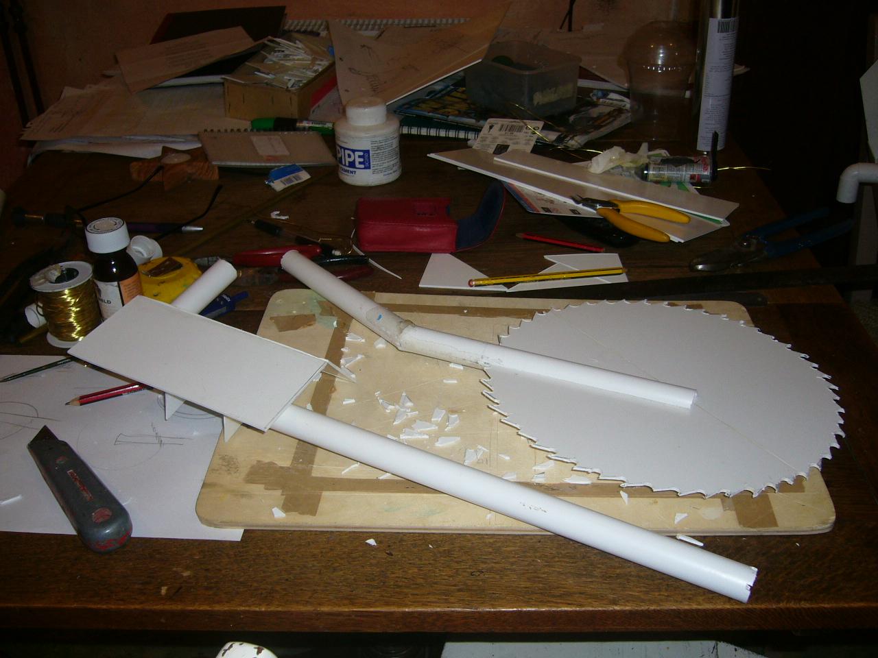 Scratch Build, Titan, Warhammer 40,000, Weapon, Work In Progress