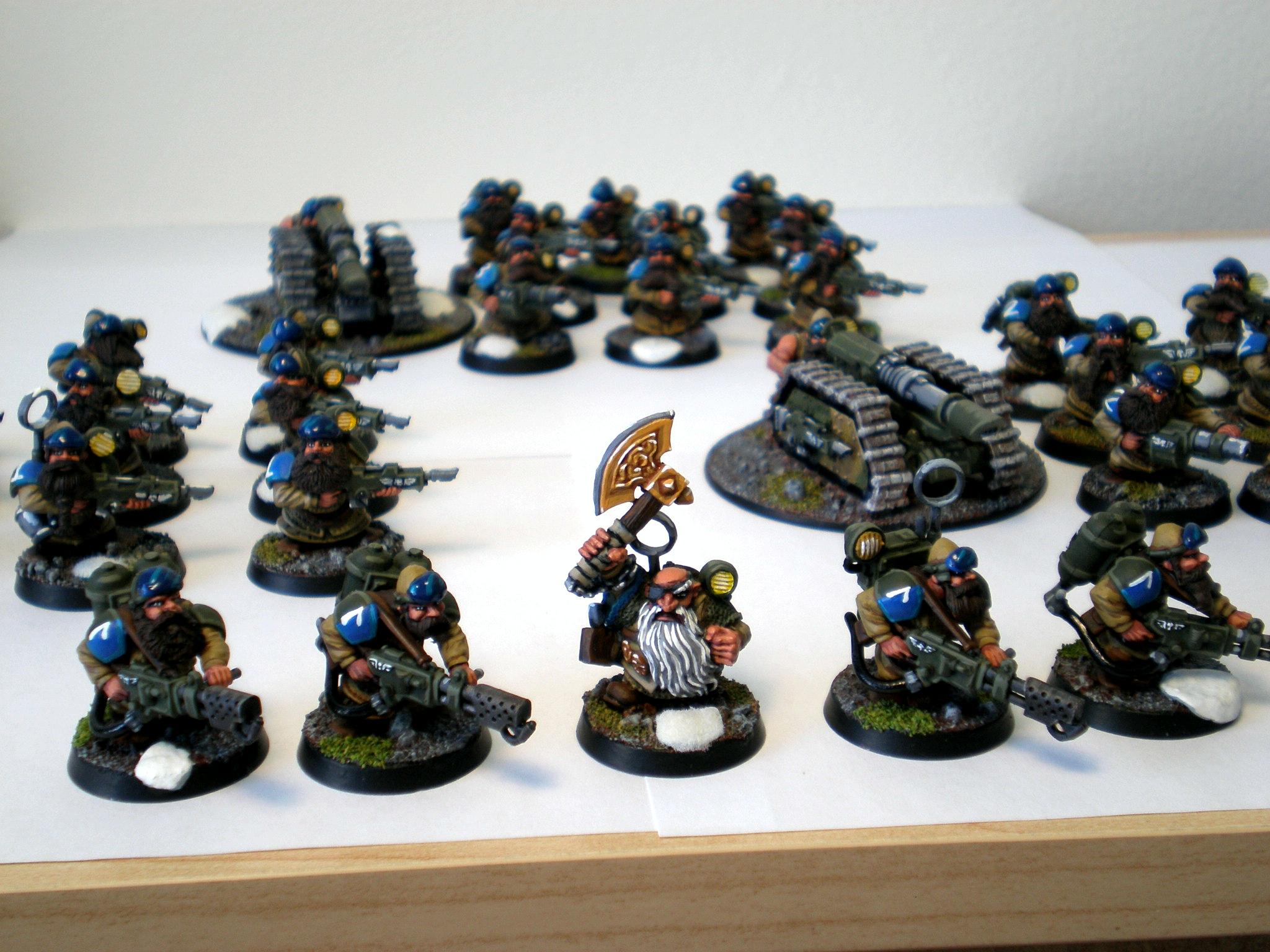 Command Squad, Imperial Guard, Squats, Warhammer 40,000