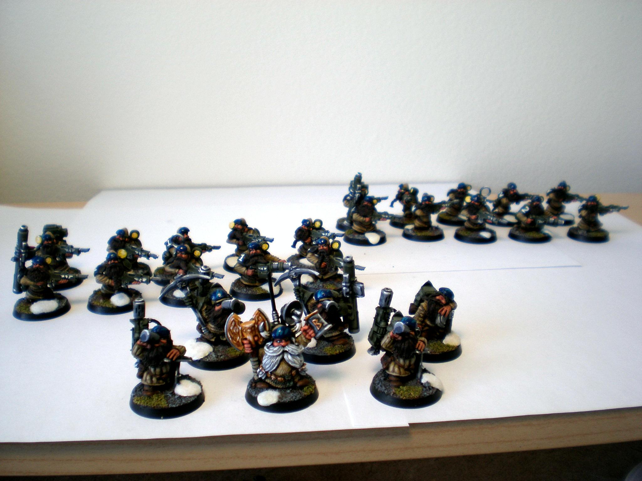 Command Squad, Imperial Guard, Squats, Warhammer 40,000 