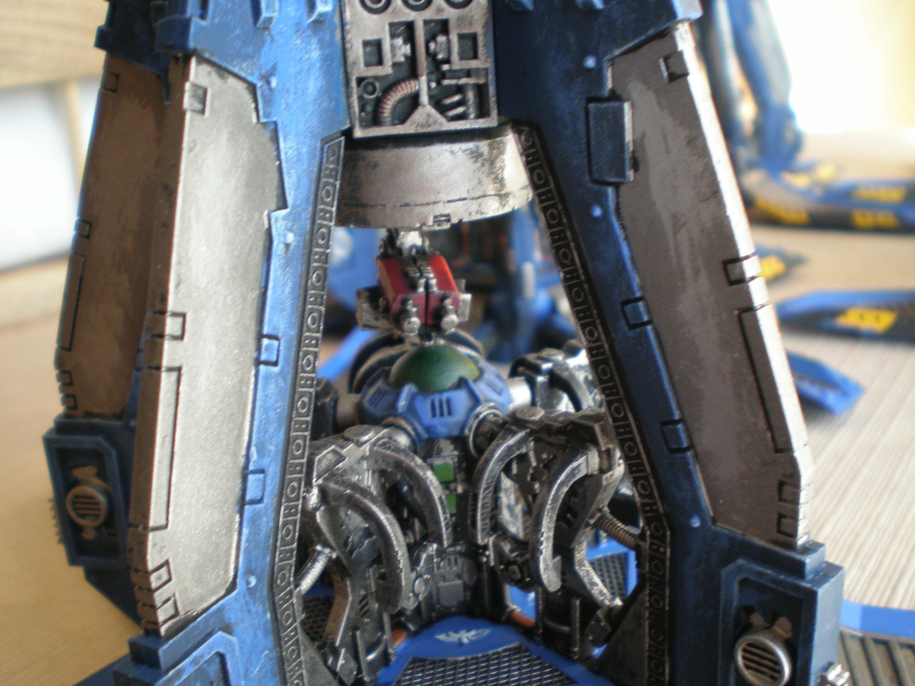 Drop Pod, Space Marines, Ultramarines, Warhammer 40,000