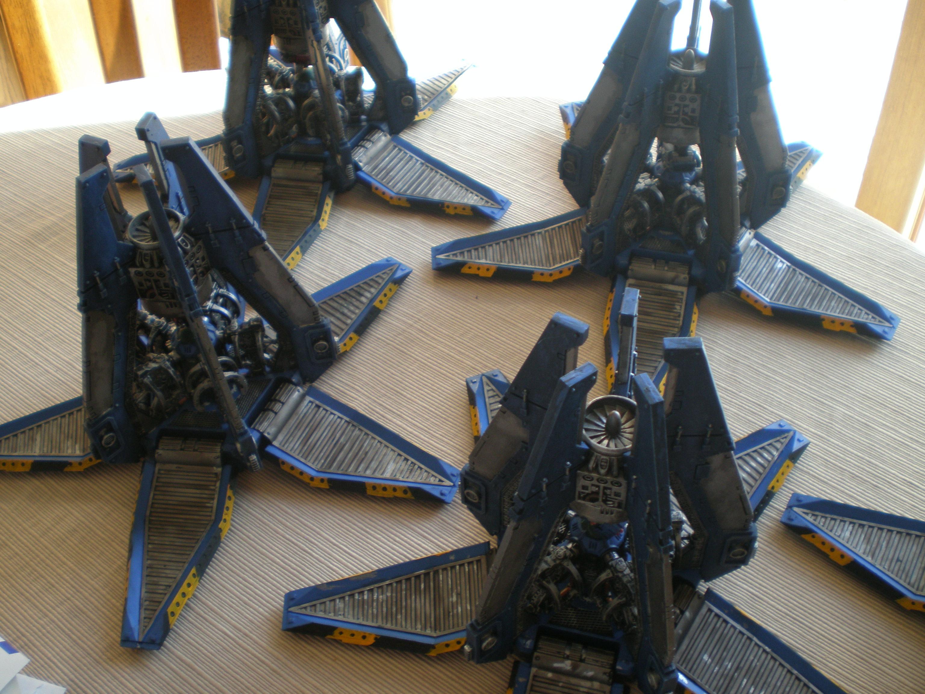 Drop Pod, Space Marines, Ultramarines, Warhammer 40,000