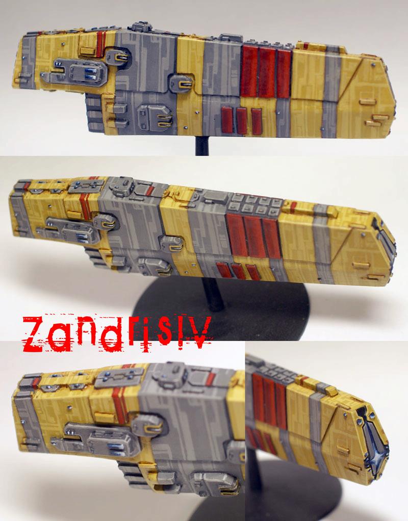 Battlefleet Gothic, Homeworld, Tau, Z4 Miniatures, Zandris Iv Miniatures