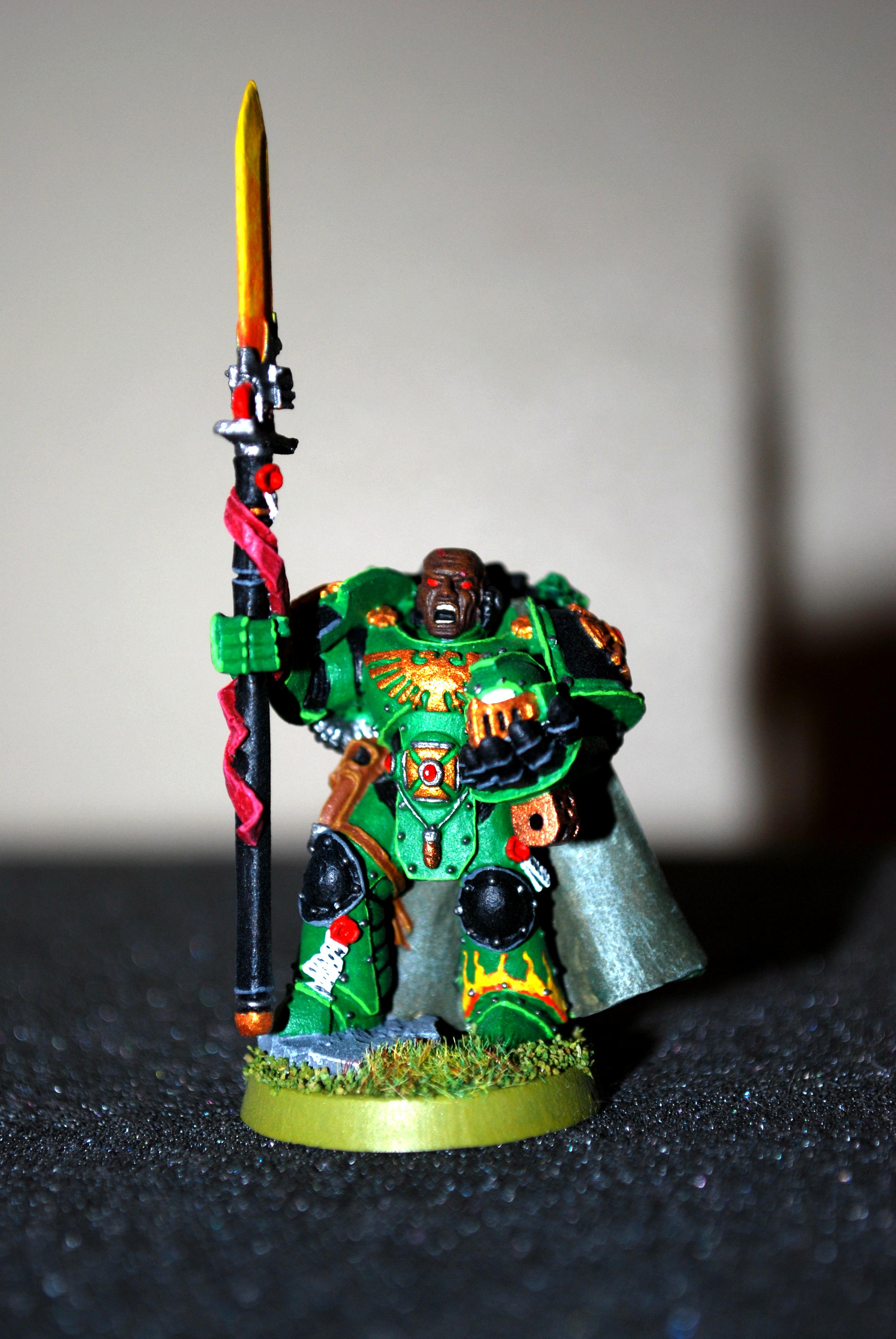 Chapter Master, Salamander, Space Marines, Vulcan