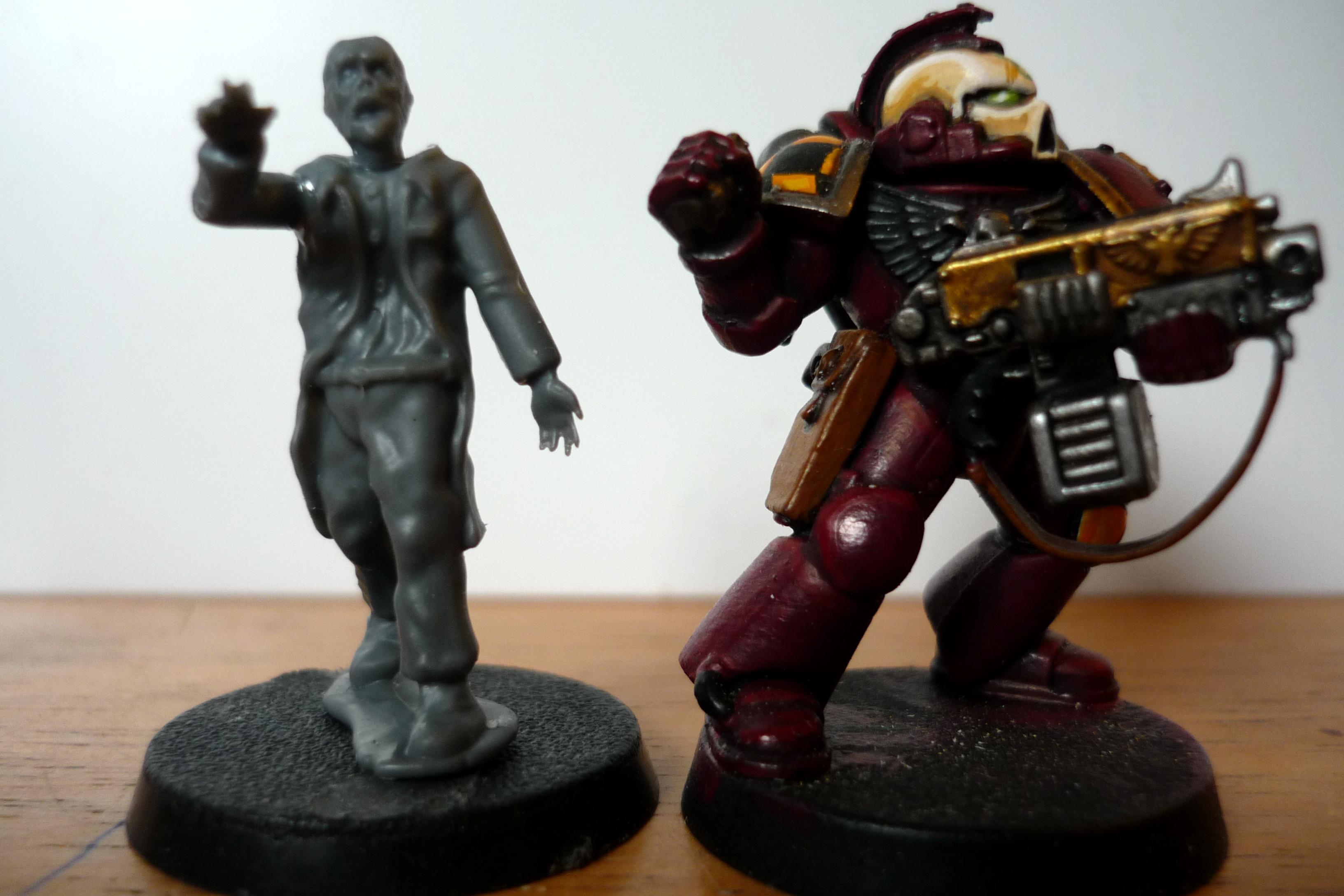Scale, Space Marinei, Wargames Factory, Zombie