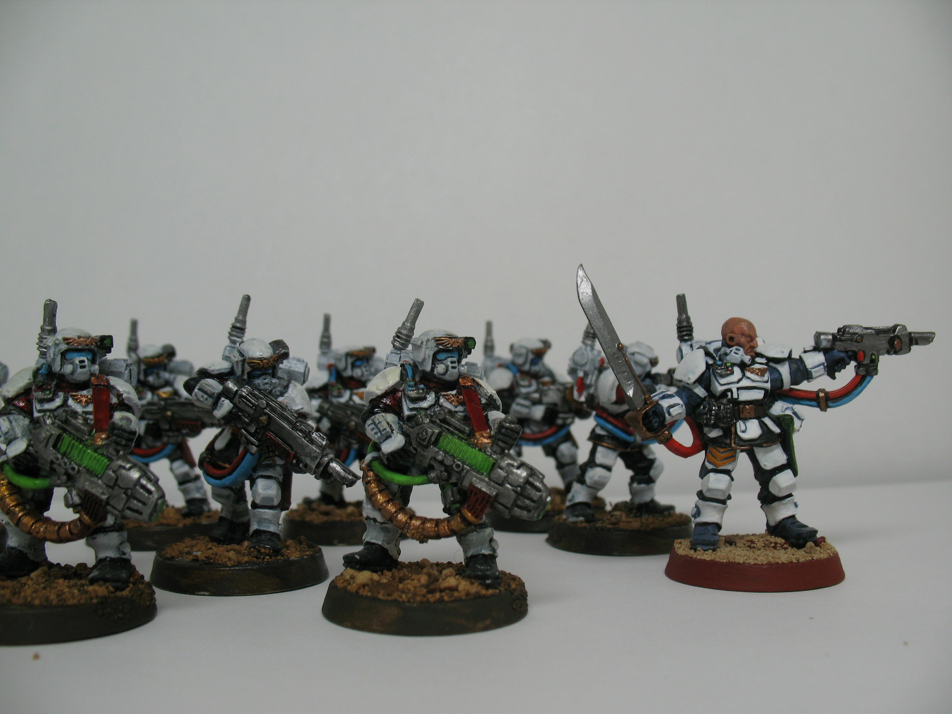 Cadian 11th Assault, Cadians, Imperial Guard, Kasrkin, Storm Troopers, Stormtrooper