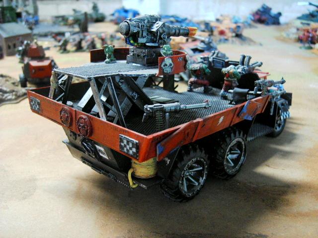 Battlewagon, Orks, Battle wagon rear
