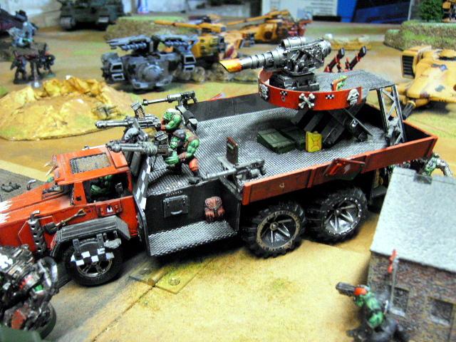 Battlewagon, Orks, Battle wagon side