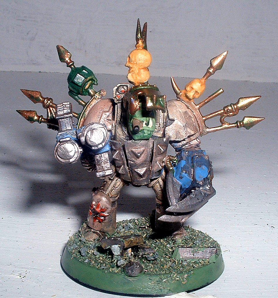 Deathwing, Meganob, Nob, Orks, Terminator Armor