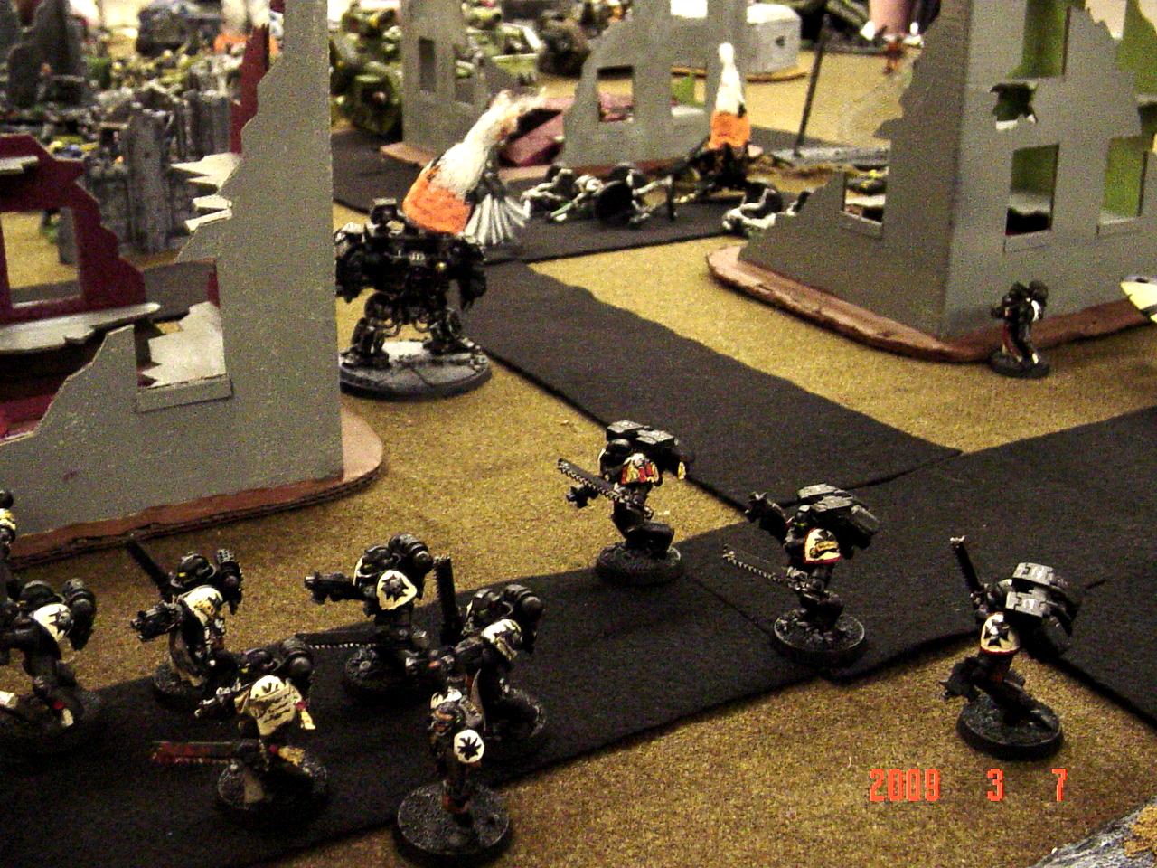 Apocalypse, Battle Report, Black Templars, Eldar, Imperial Guard, Tau, Warhammer 40,000
