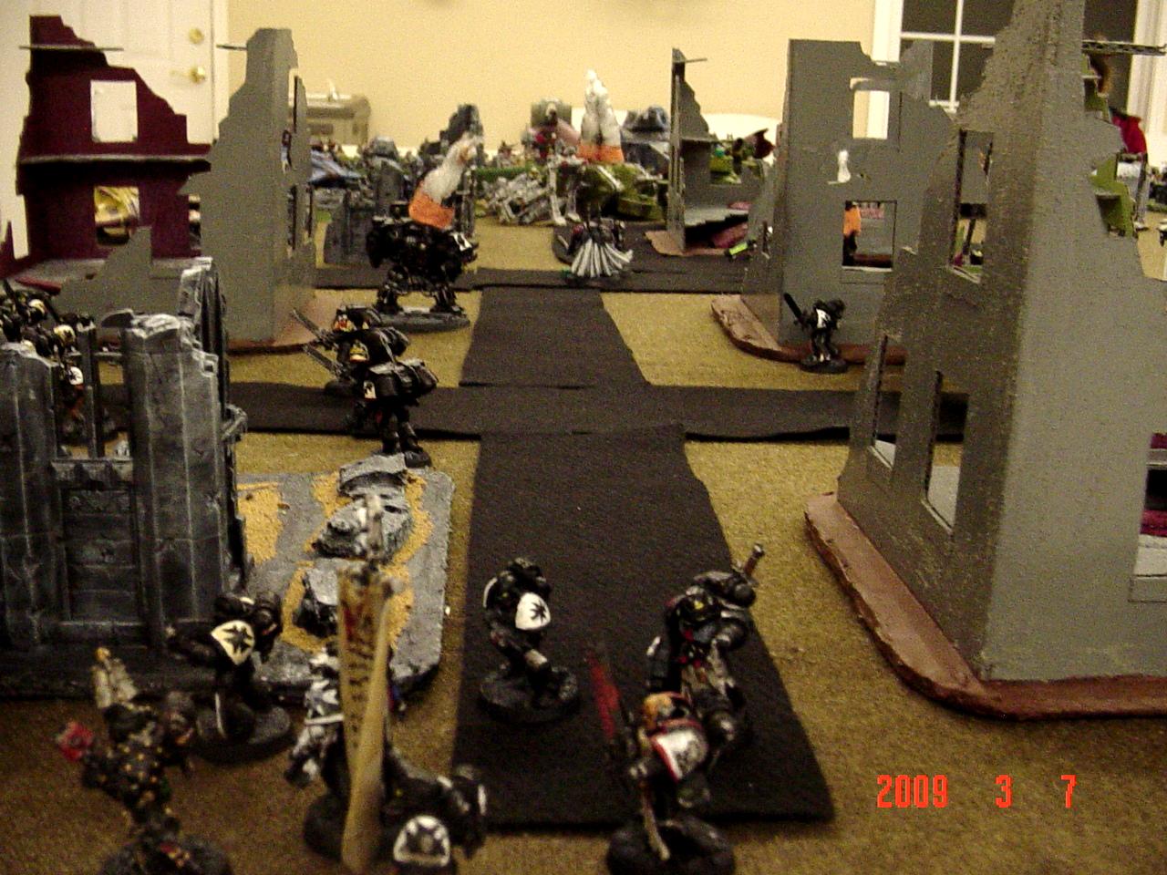 Apocalypse, Battle Report, Black Templars, Eldar, Imperial Guard, Tau, Warhammer 40,000