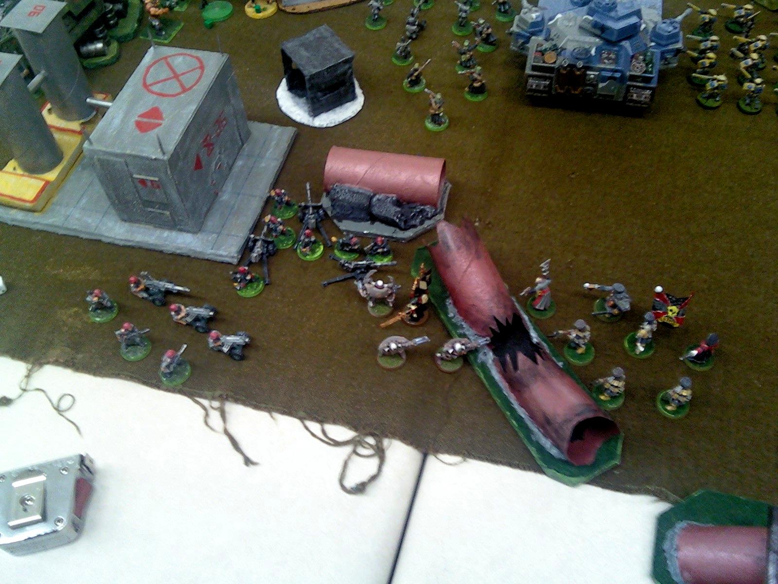 Apocalypse, Battle Report, Black Templars, Eldar, Imperial Guard, Tau, Warhammer 40,000