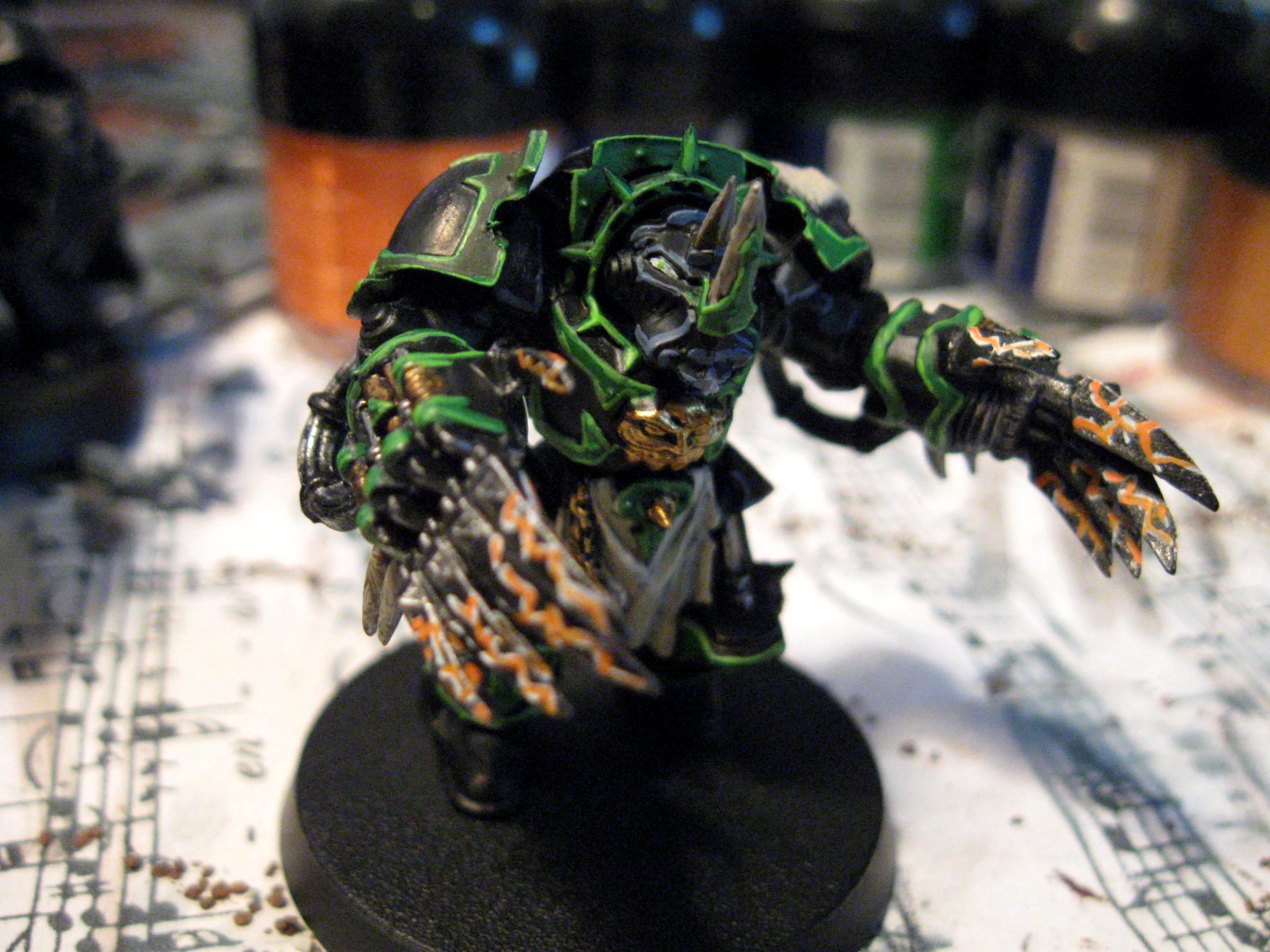 Chaos Space Marines, Lightning Claws, Terminator Armor, Warhammer 40,000