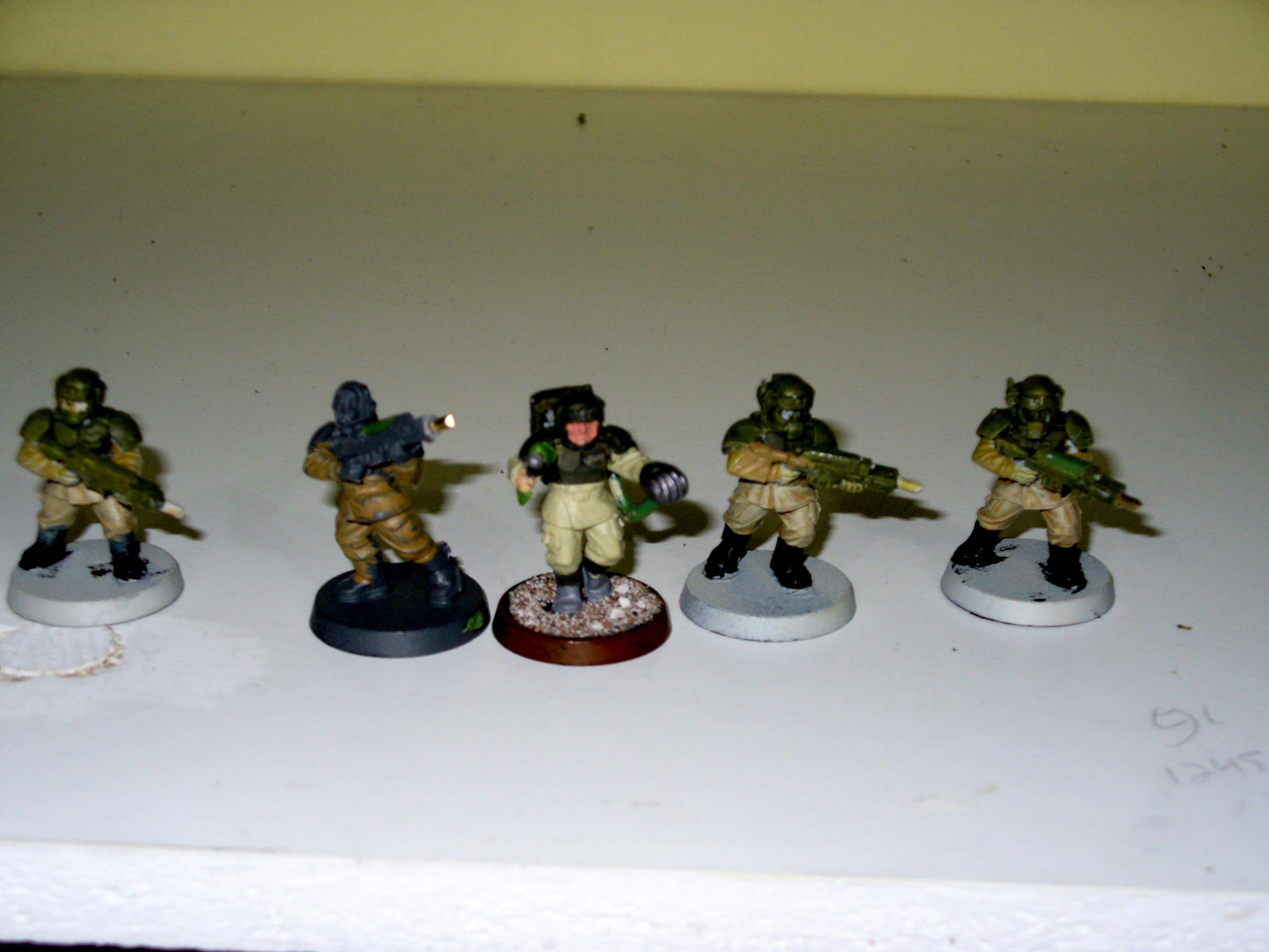 Imperial Guard, platoon command