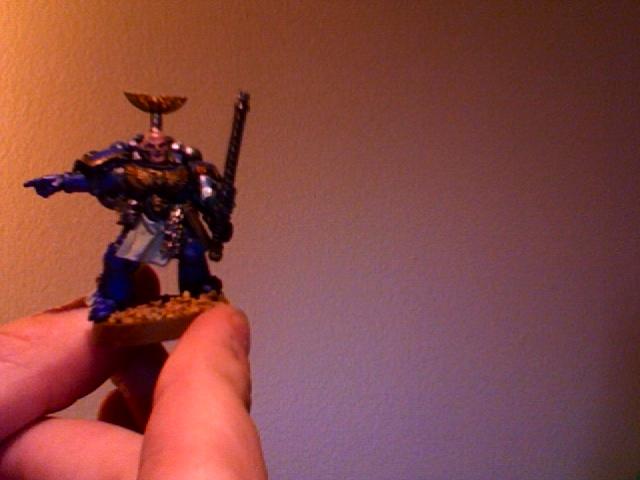 Close up on sarge