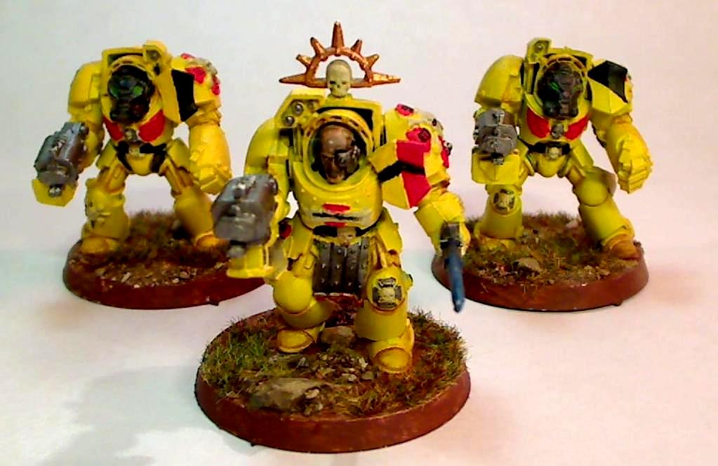 Imperial Fists, Space Marines, Terminator Armor