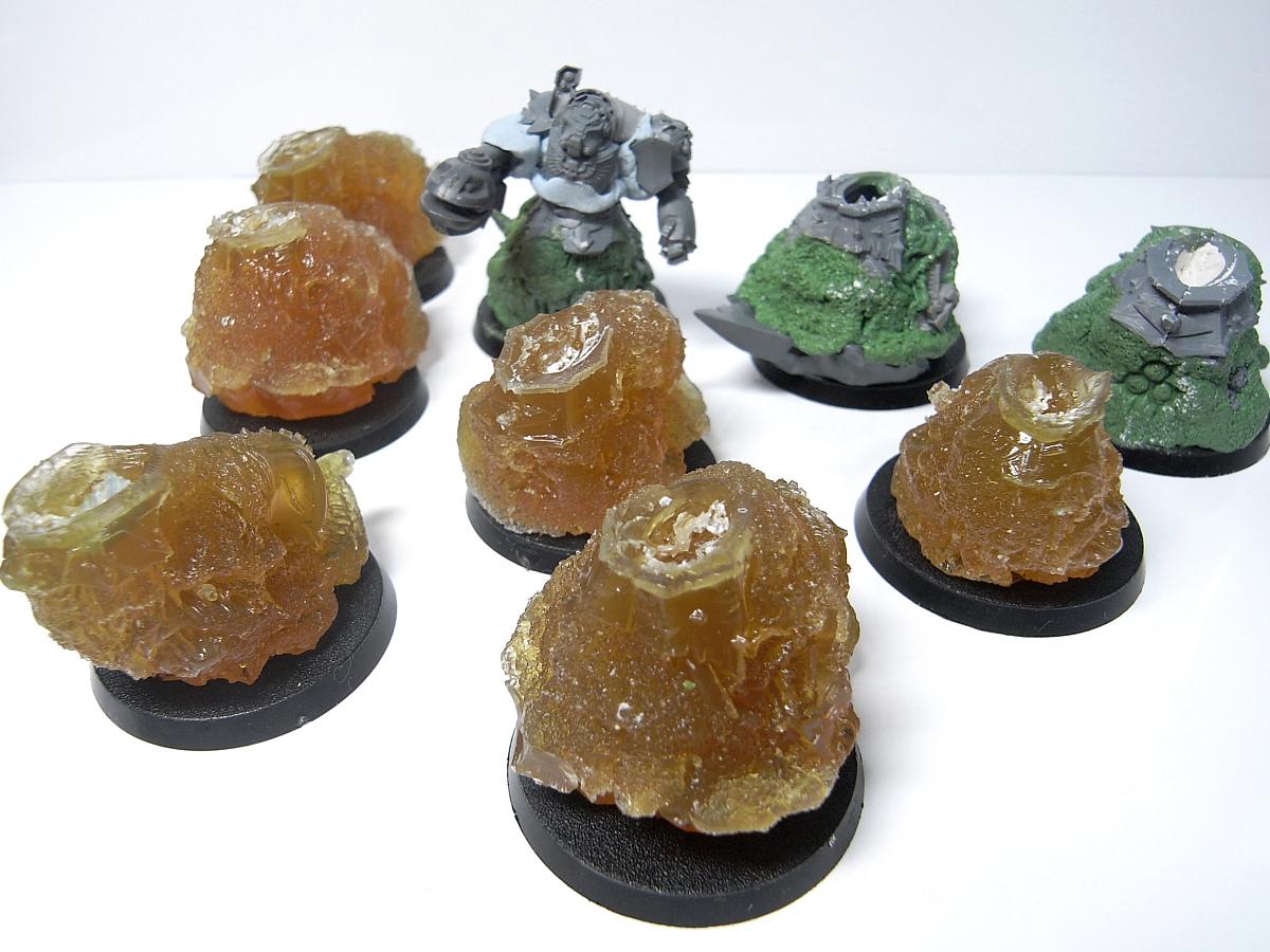 Nurgle, Obliterators, Resin, Work In Progress