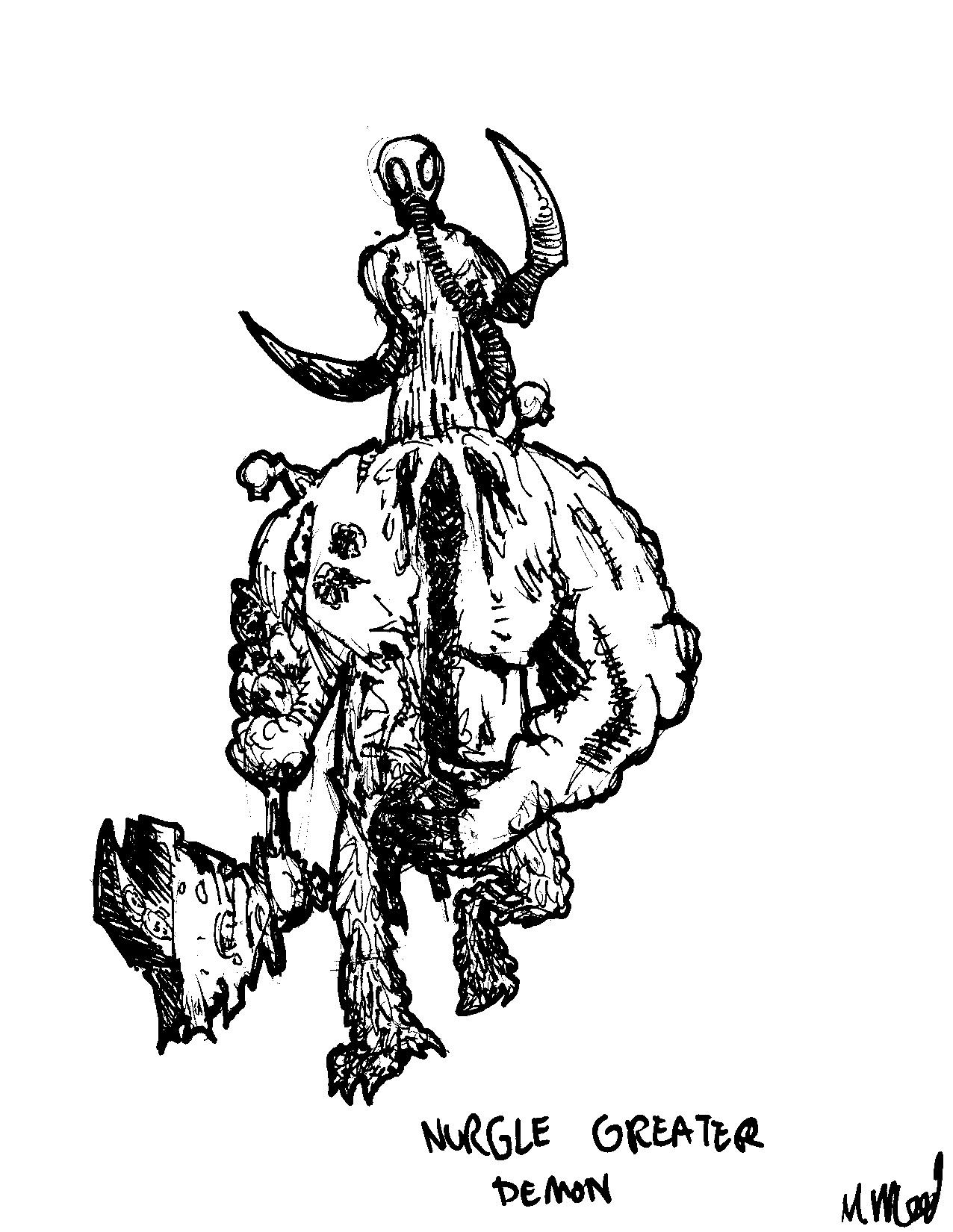black and white drawing