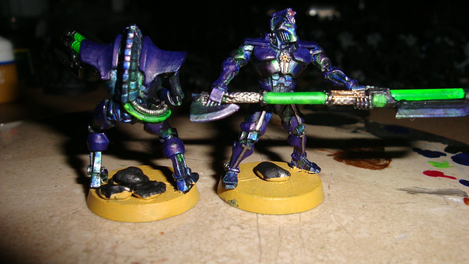 Necrons, Rough Pariah &amp; Immortal, Reverse